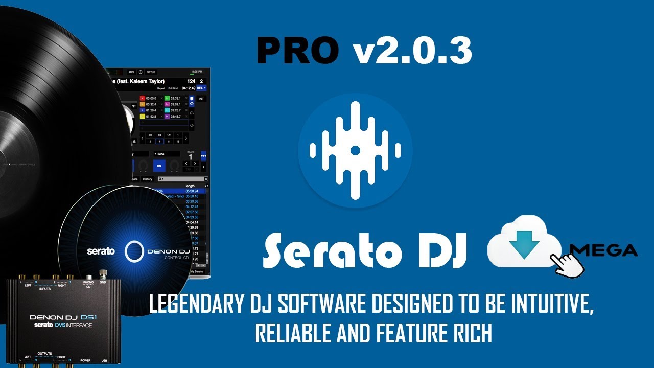 Serato DJ 1.9.6 Crack with Serial key Free Download Latest